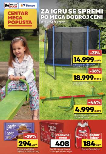 Mega Maxi katalog - 11.05.2022 - 24.05.2022.