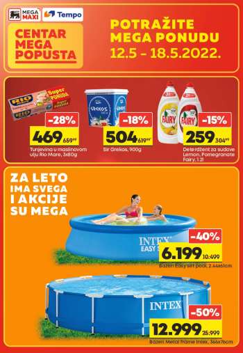 Mega Maxi katalog - 12.05.2022 - 18.05.2022.