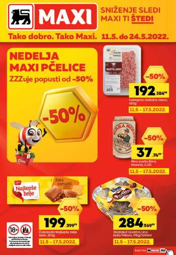 Maxi katalog - 11.05.2022 - 24.05.2022.