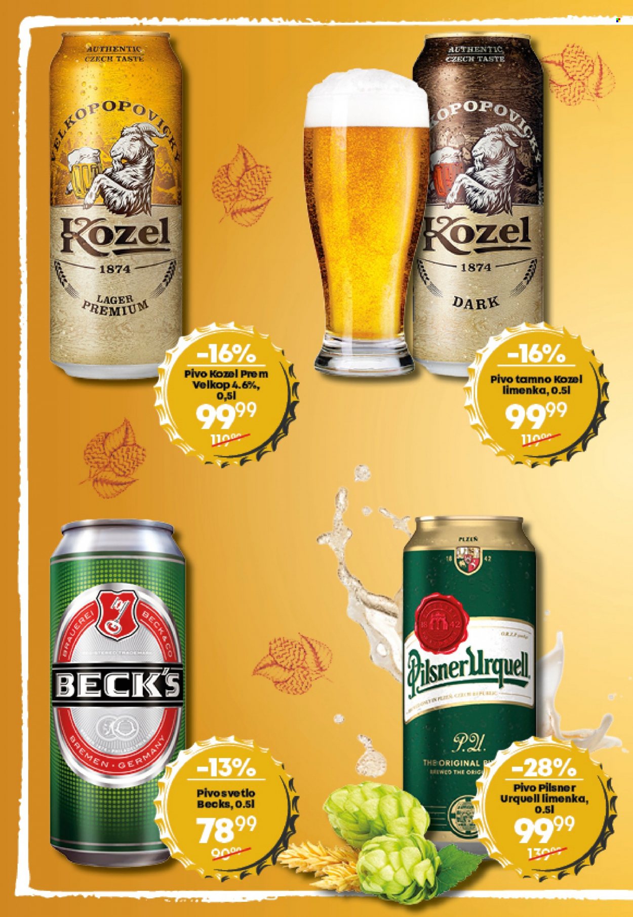 thumbnail - Maxi katalog - 12.05.2022 - 01.06.2022 - Proizvodi na akciji - Kozel, pivo tamne, Beck’s, pivo. Stranica 4.