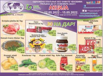 Europrom katalog - 12.05.2022 - 15.05.2022.