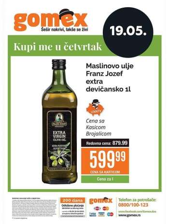 Gomex katalog - 19.05.2022 - 19.05.2022.