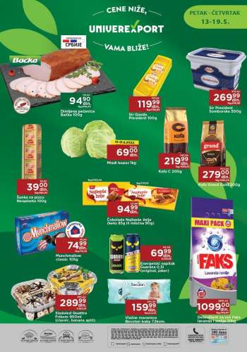 Univerexport katalog - 13.05.2022 - 19.05.2022.