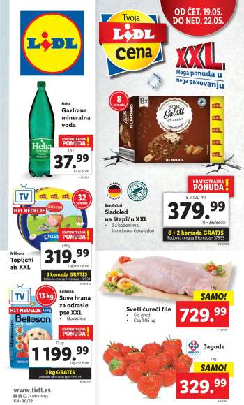 Lidl katalog - 19.05.2022 - 25.05.2022.