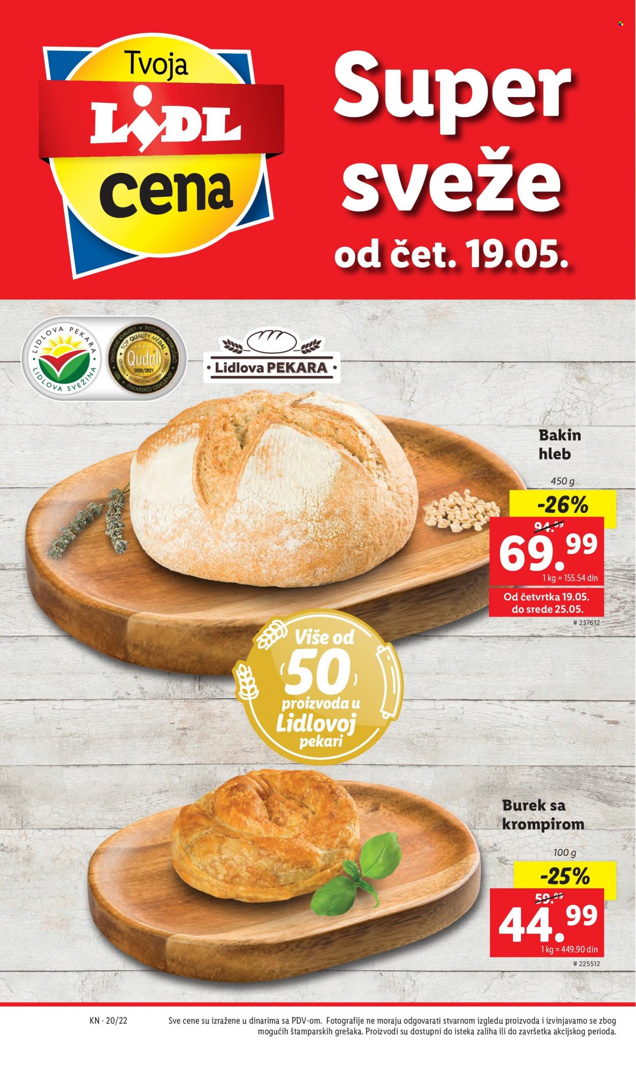 Lidl katalog - 19.05.2022 - 25.05.2022. Stranica 4