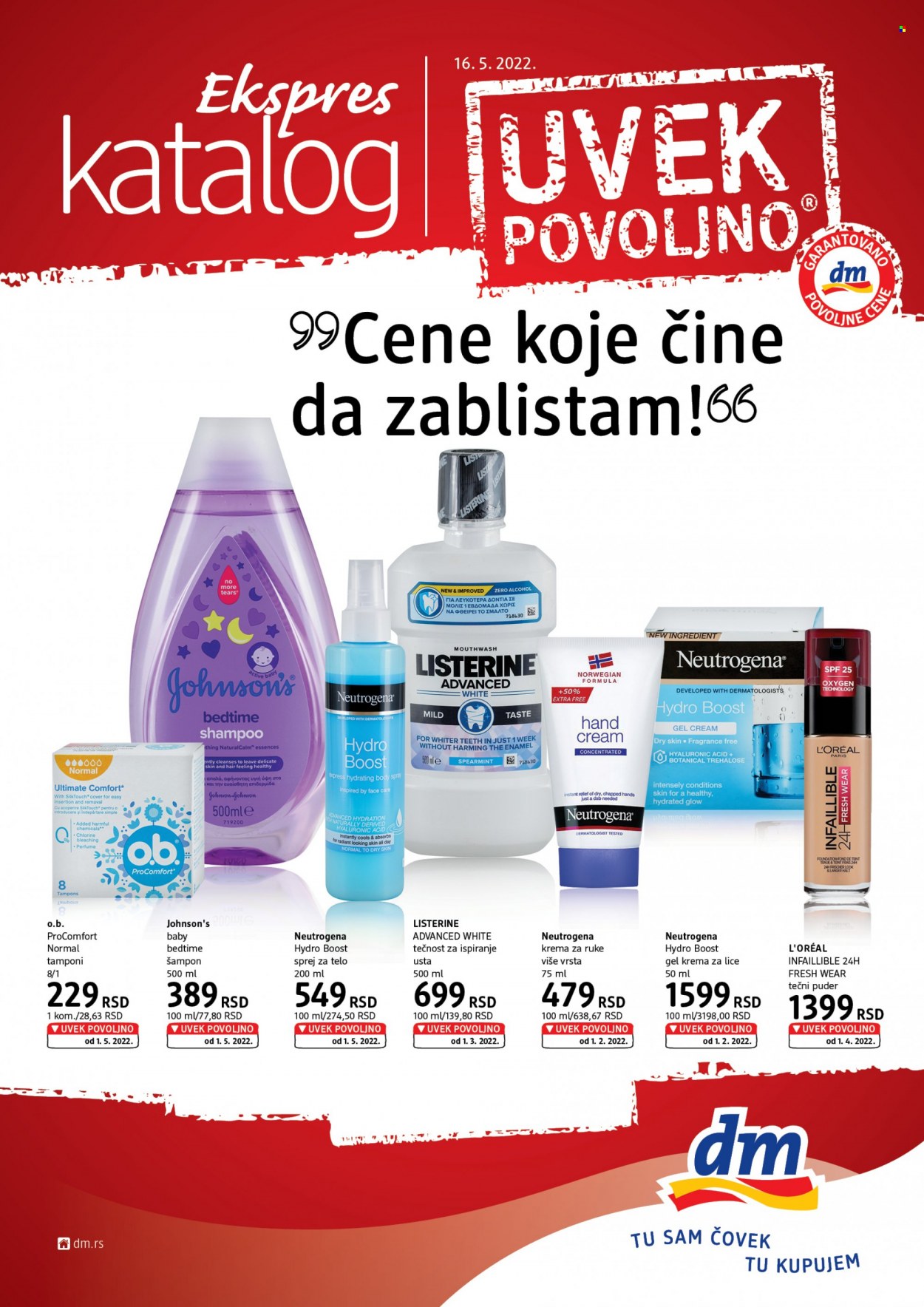 dm drogerie katalog. Stranica 1