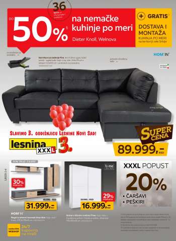 Lesnina XXXL katalog - 16.05.2022 - 29.05.2022.