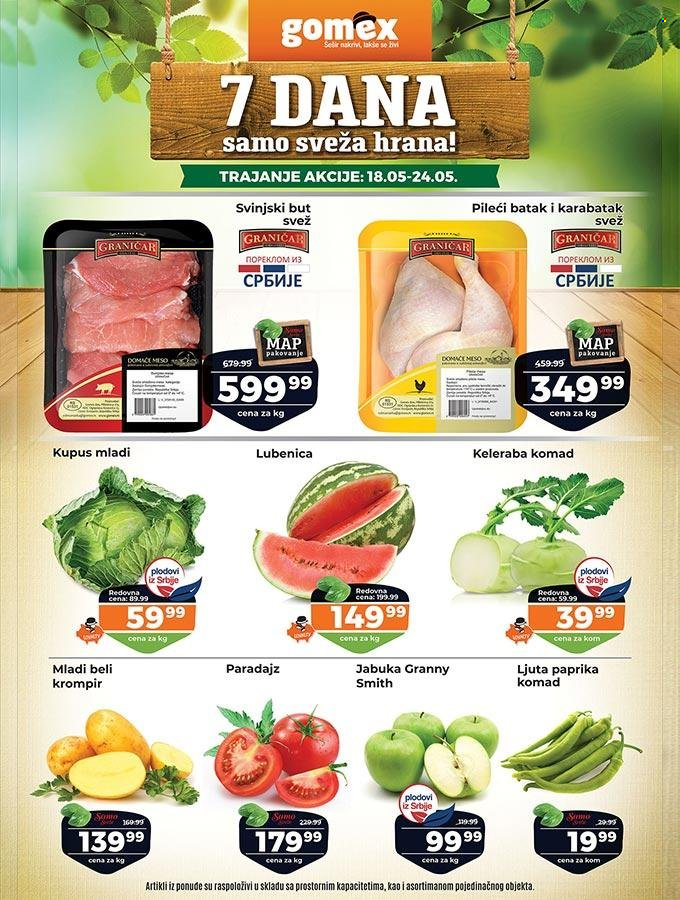 Gomex katalog - 18.05.2022 - 24.05.2022. Stranica 1