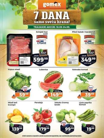 Gomex katalog - 18.05.2022 - 24.05.2022.