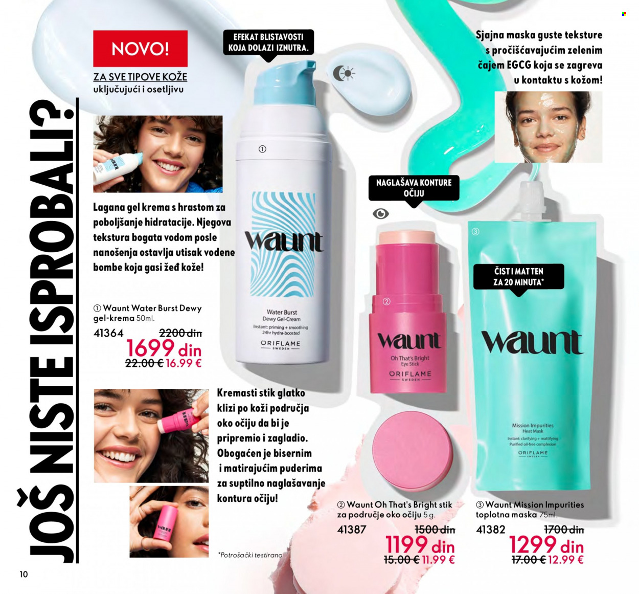 Oriflame katalog - 18.05.2022 - 07.06.2022. Stranica 10