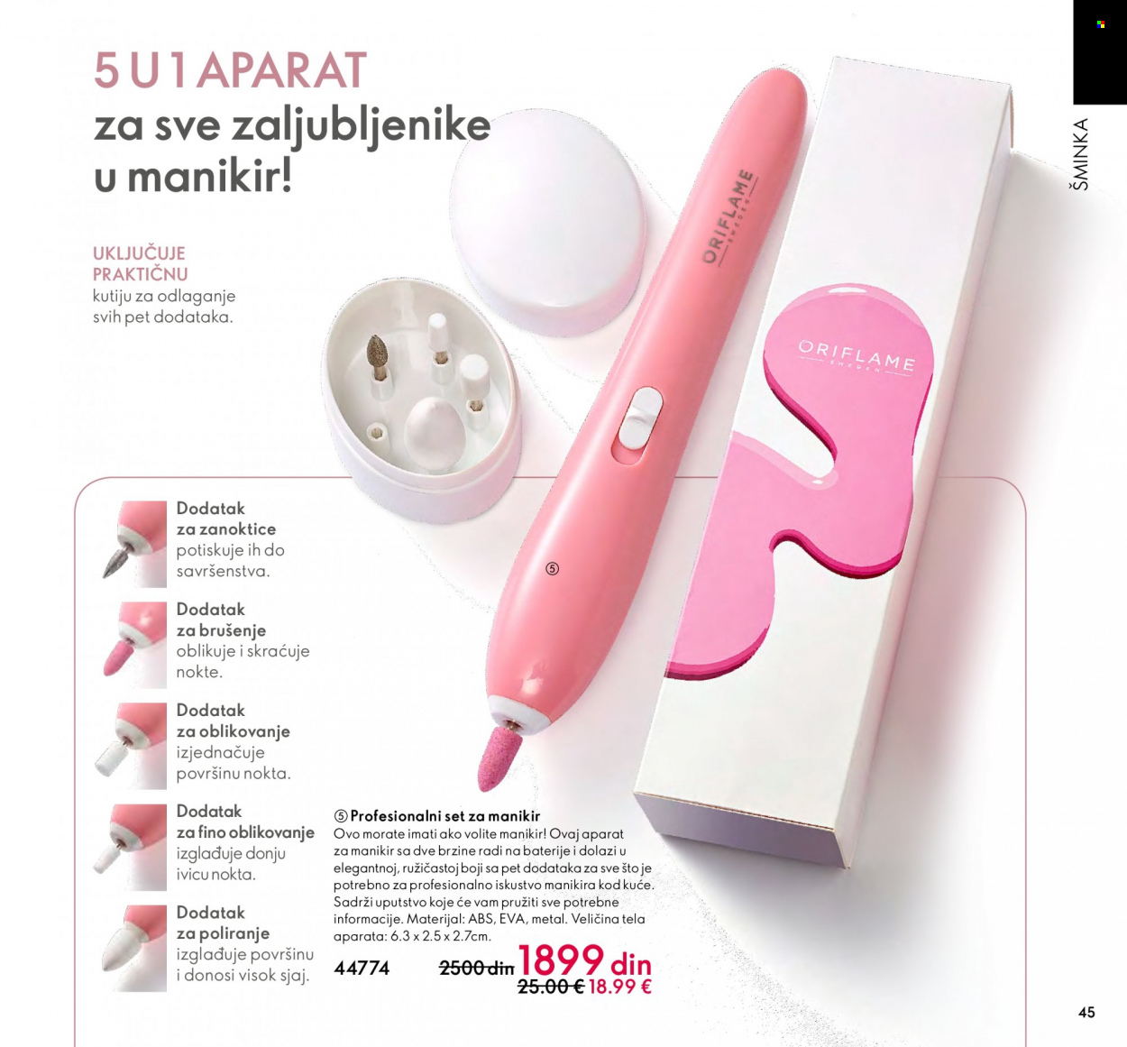 Oriflame katalog - 18.05.2022 - 07.06.2022. Stranica 45