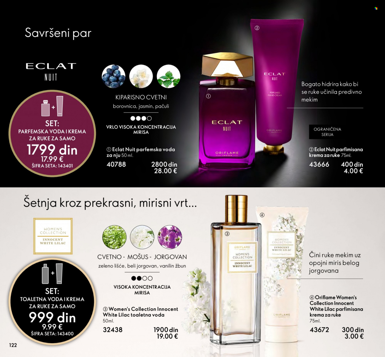 Oriflame katalog - 18.05.2022 - 07.06.2022. Stranica 122