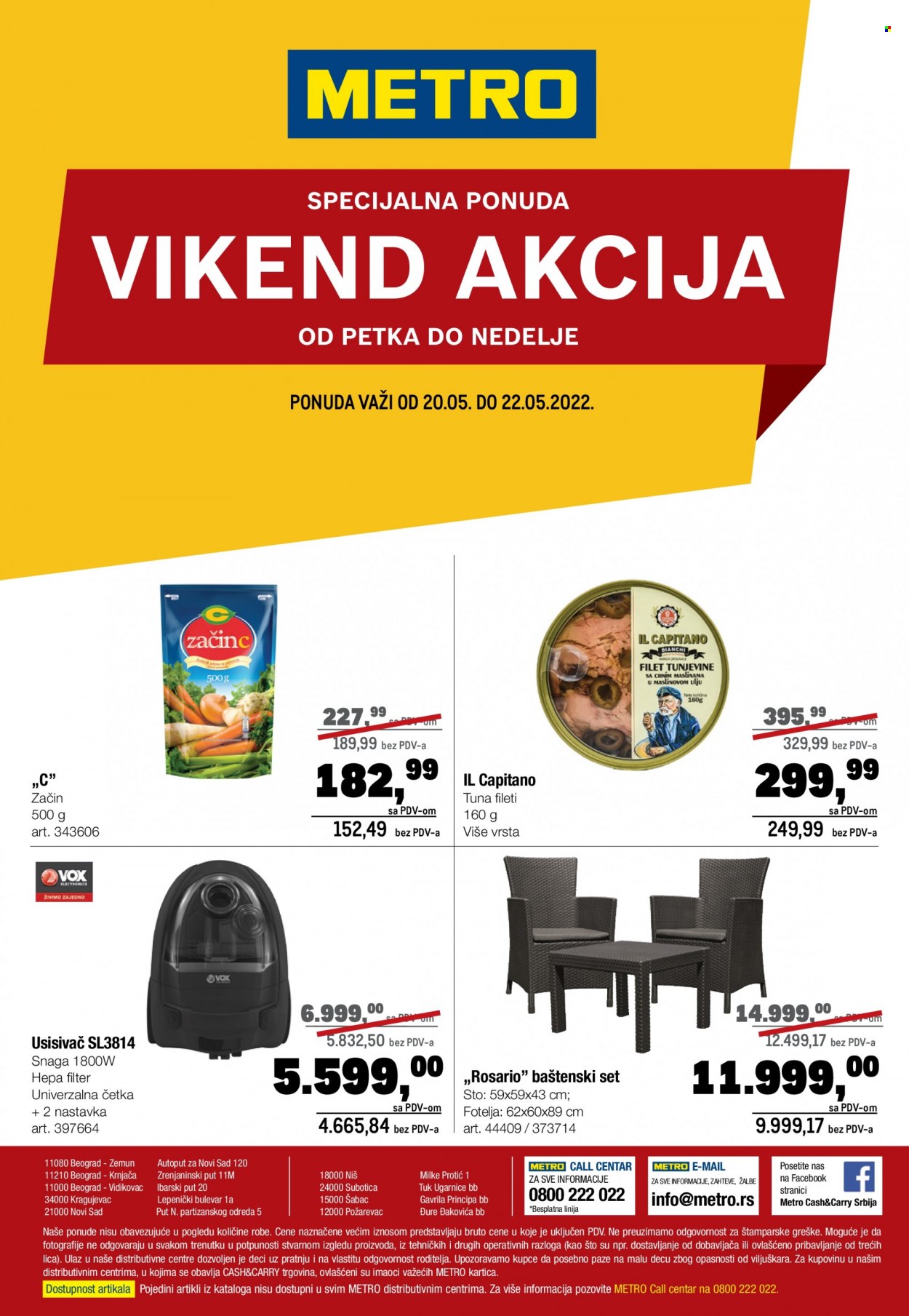 Metro katalog - 20.05.2022 - 22.05.2022. Stranica 1