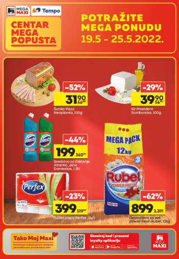 Mega Maxi katalog - 19.05.2022 - 25.05.2022.