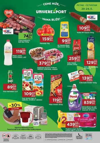 Univerexport katalog - 20.05.2022 - 26.05.2022.