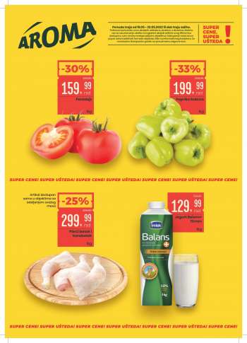 Aroma Market katalog - 19.05.2022 - 22.05.2022.