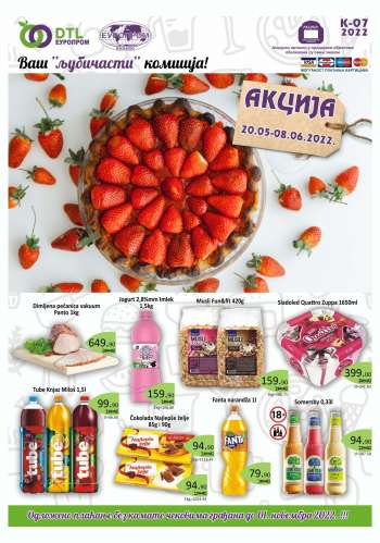 Europrom katalog - 20.05.2022 - 08.06.2022.