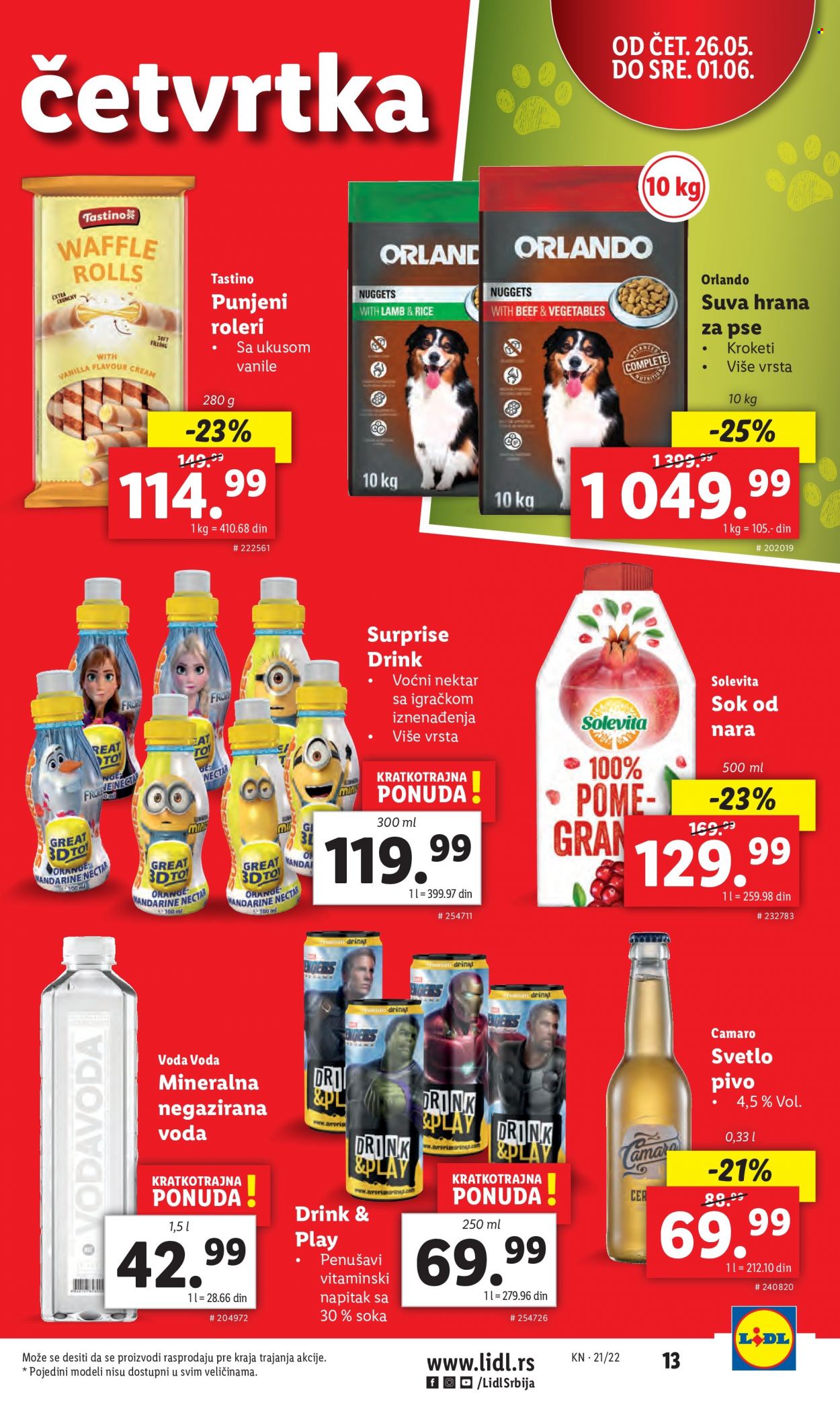 Lidl katalog - 26.05.2022 - 01.06.2022. Stranica 13
