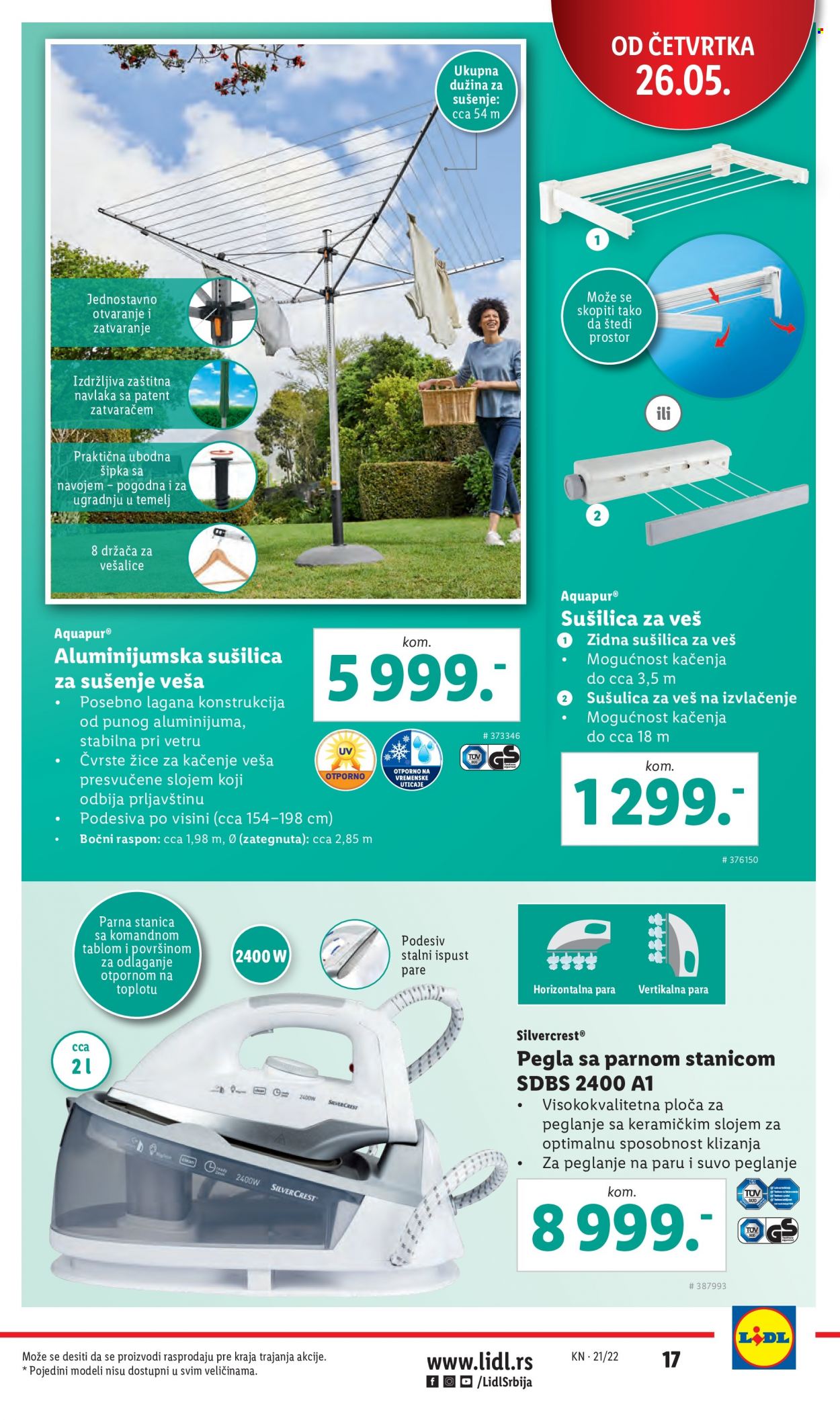 Lidl katalog - 26.05.2022 - 01.06.2022. Stranica 17