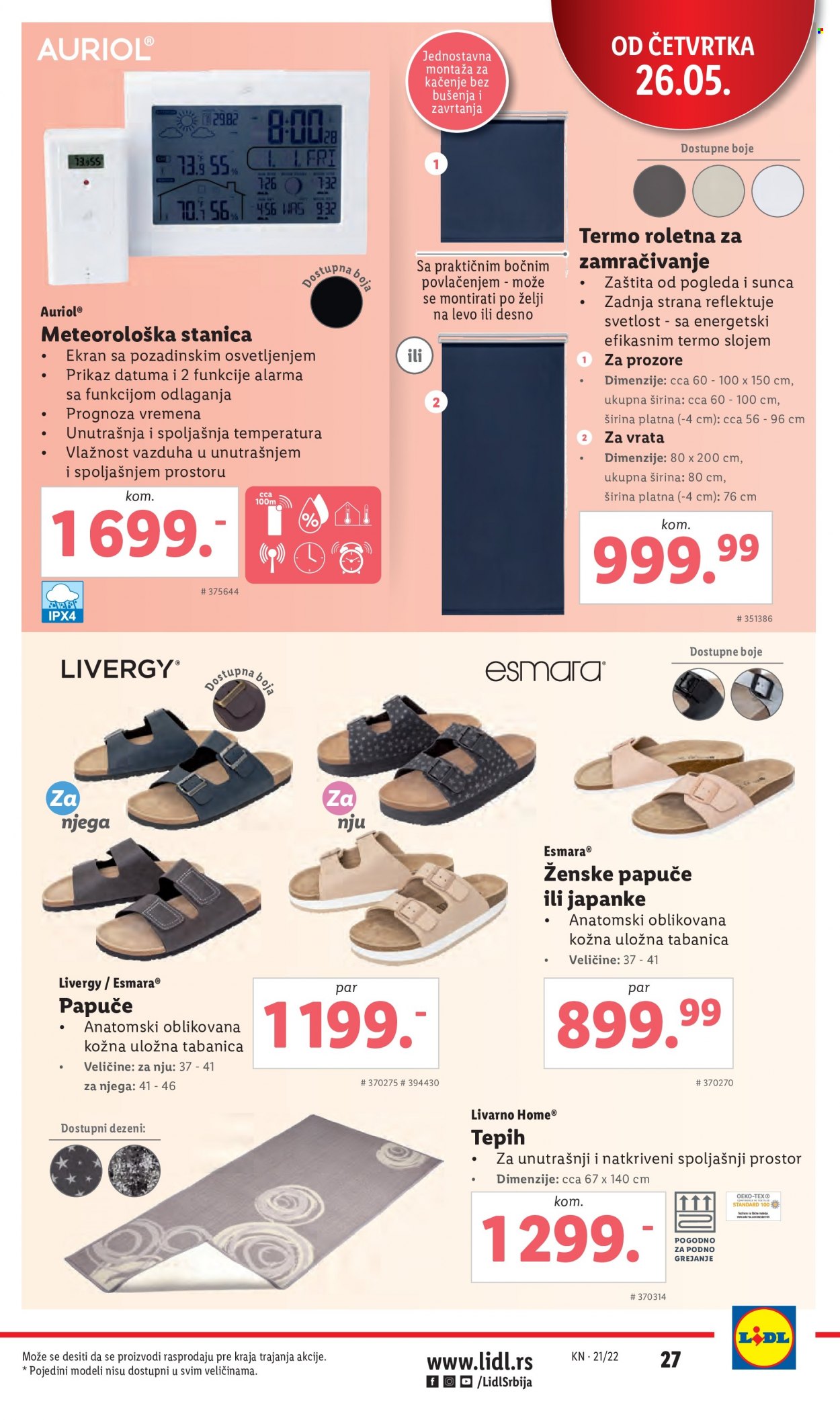 Lidl katalog - 26.05.2022 - 01.06.2022. Stranica 27