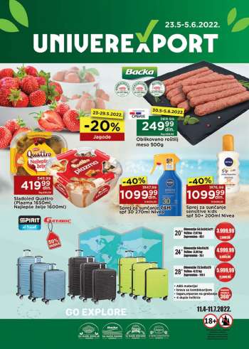 Univerexport katalog - 23.05.2022 - 05.06.2022.