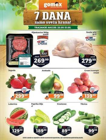 Gomex katalog - 25.05.2022 - 31.05.2022.