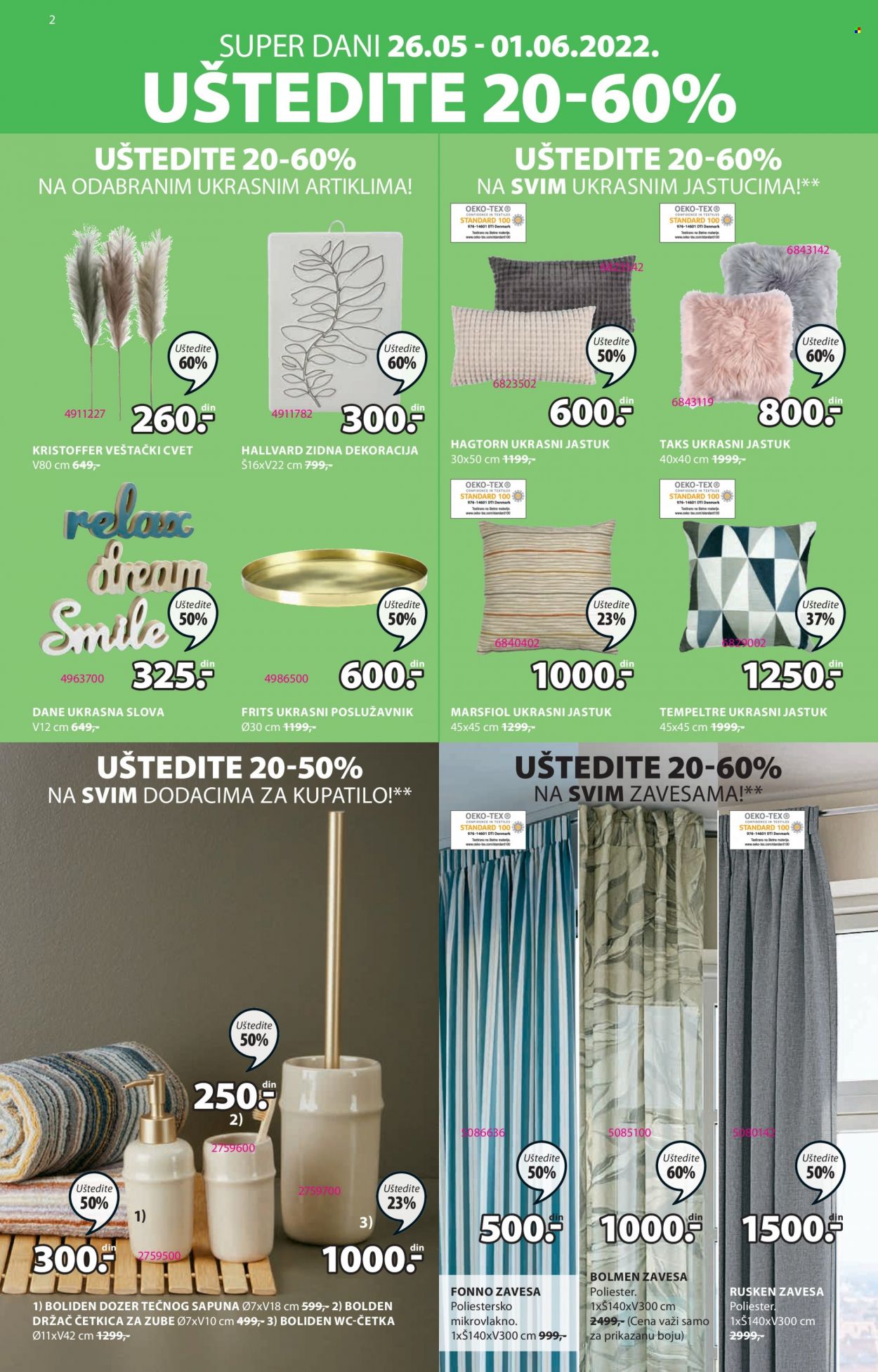 JYSK katalog - 26.05.2022 - 08.06.2022. Stranica 2