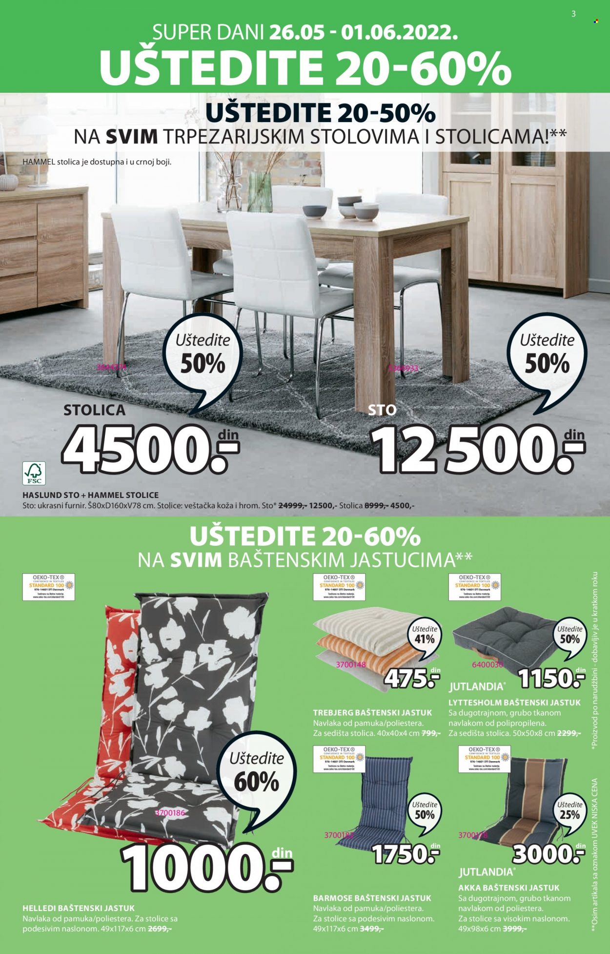 JYSK katalog - 26.05.2022 - 08.06.2022. Stranica 3