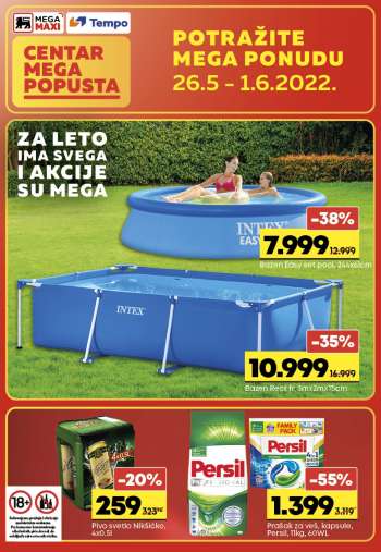 Mega Maxi katalog - 26.05.2022 - 01.06.2022.