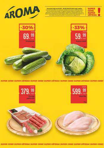 Aroma Market katalog - 26.05.2022 - 29.05.2022.