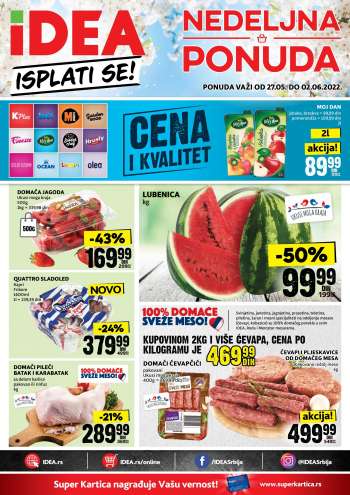 Idea katalog - 27.05.2022 - 02.06.2022.