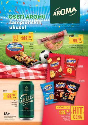 Aroma Market katalog - 27.05.2022 - 09.06.2022.