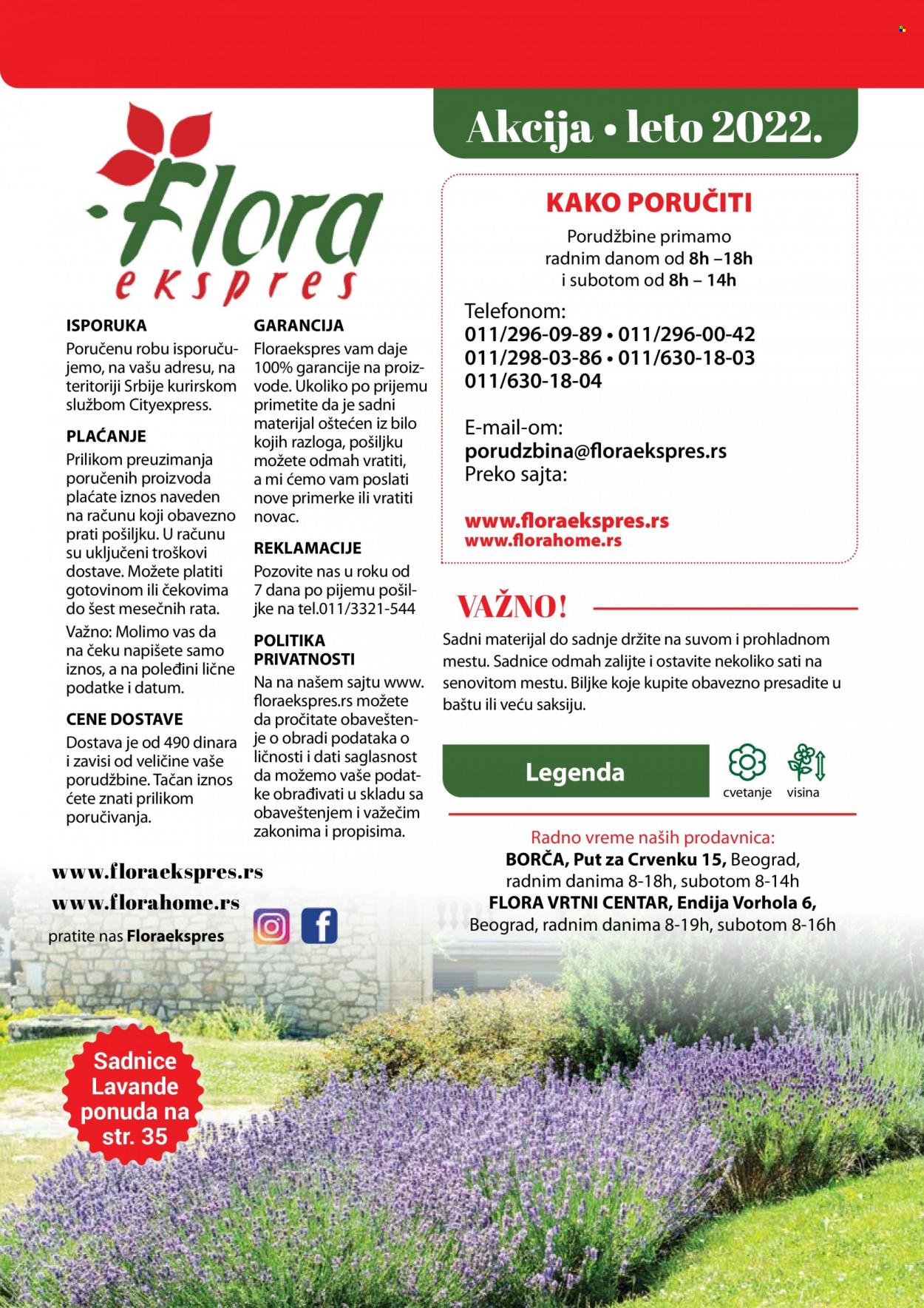 Flora Ekspres katalog. Stranica 2