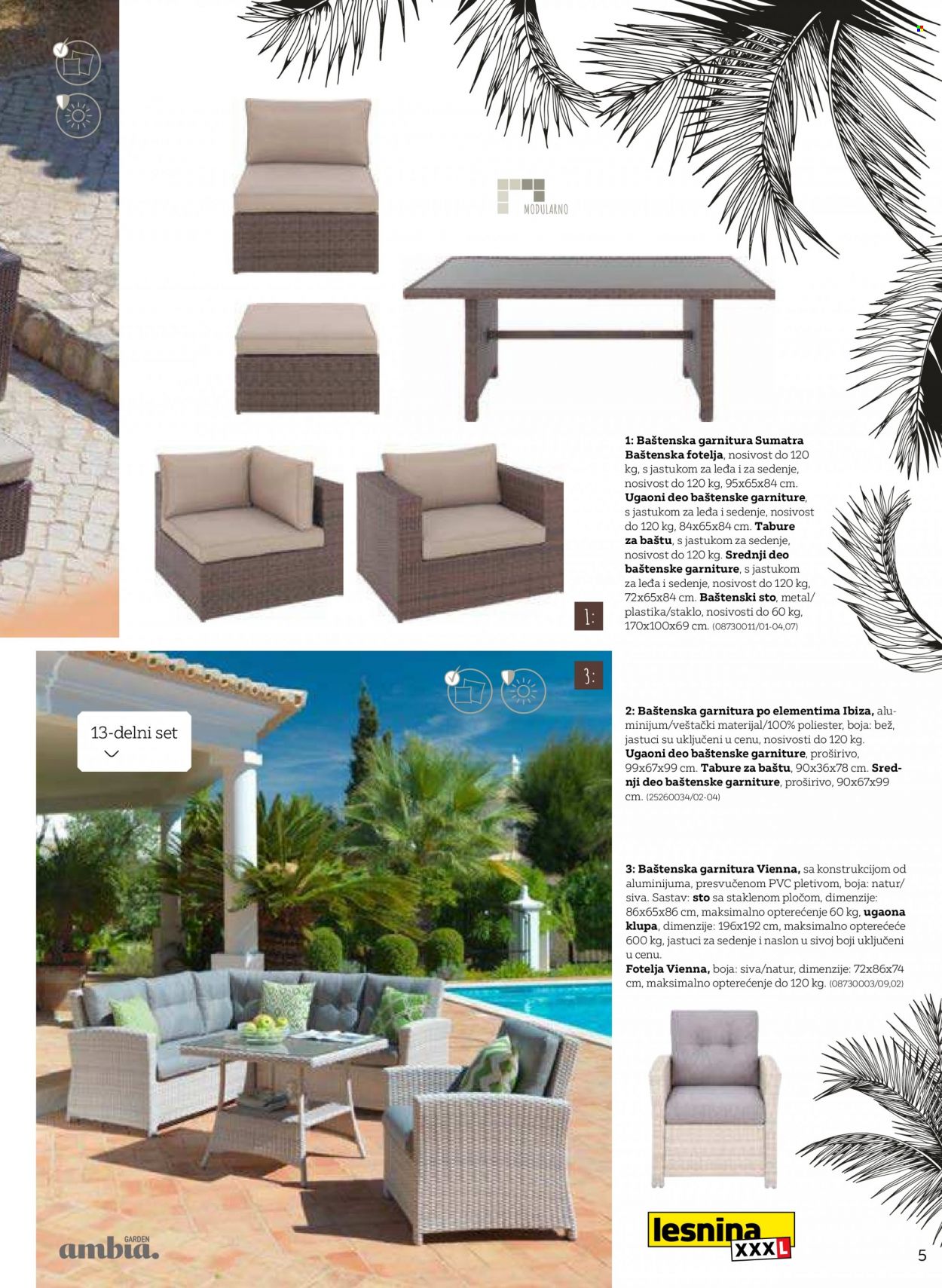 Lesnina XXXL katalog - 30.05.2022 - 11.09.2022. Stranica 5