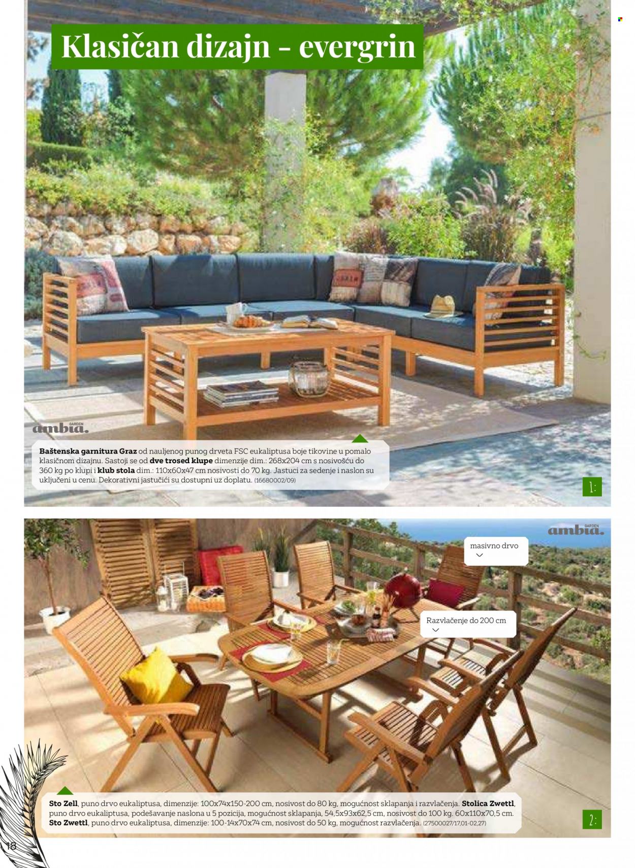Lesnina XXXL katalog - 30.05.2022 - 11.09.2022. Stranica 18