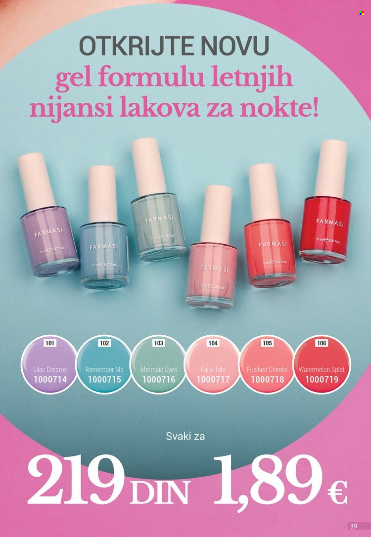 Farmasi katalog - 01.06.2022 - 30.06.2022. Stranica 39