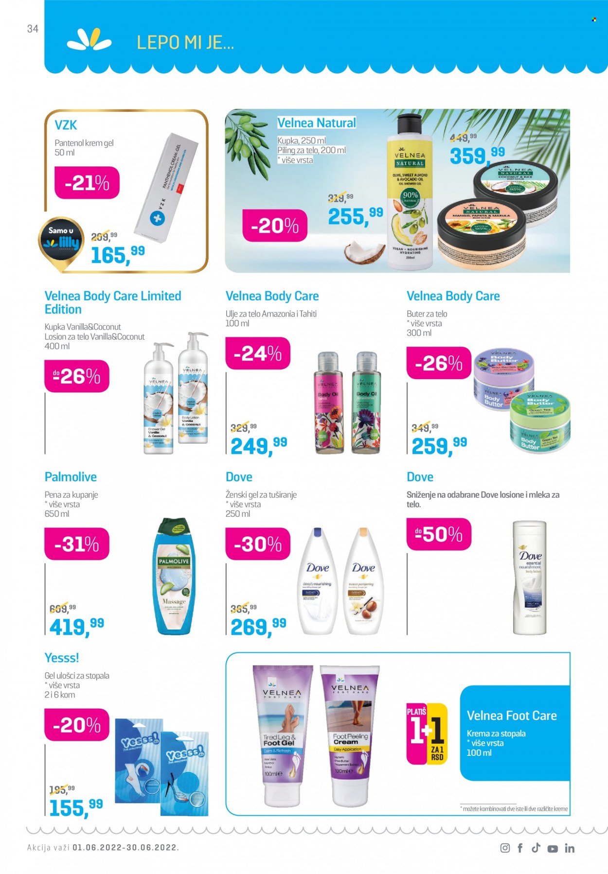 Lilly Drogerie katalog - 01.06.2022 - 30.06.2022. Stranica 34