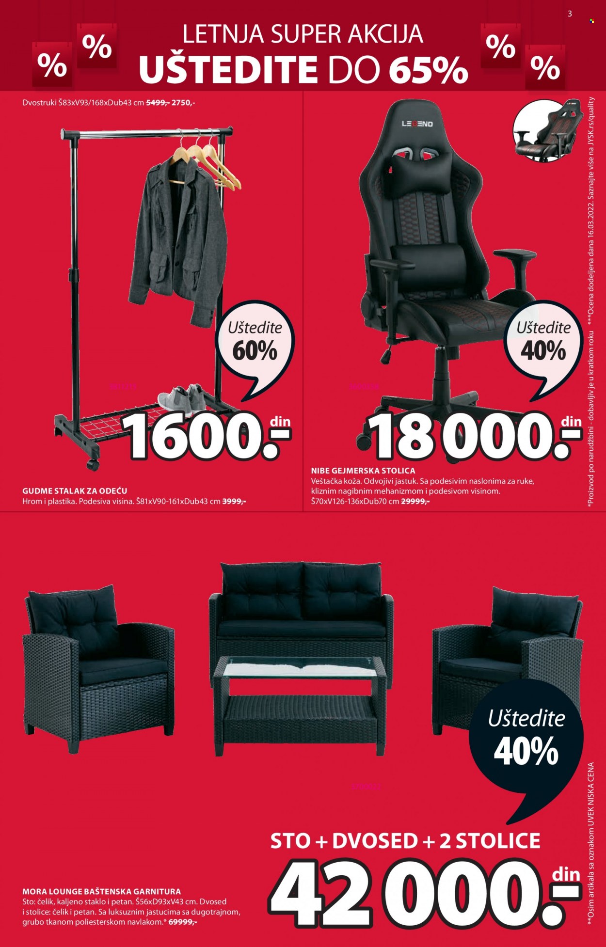 JYSK katalog - 02.06.2022 - 15.06.2022. Stranica 3