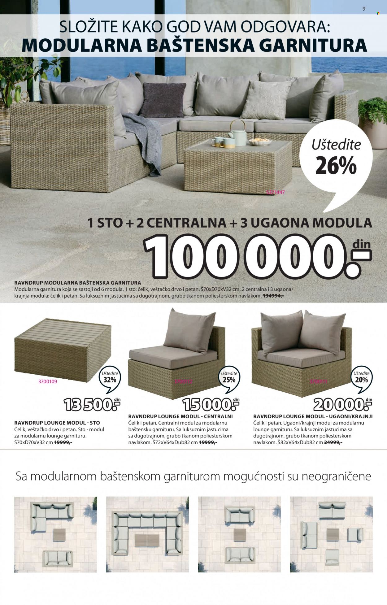 JYSK katalog - 02.06.2022 - 15.06.2022. Stranica 9