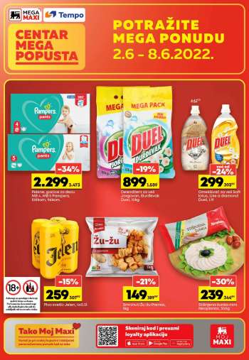 Mega Maxi katalog - 02.06.2022 - 08.06.2022.