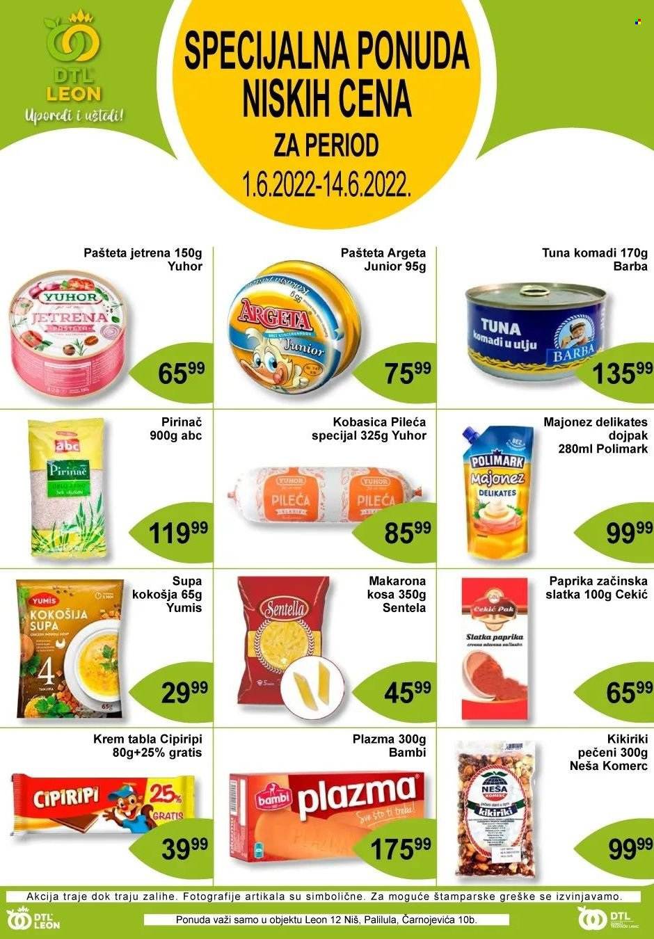 Leon Diskont katalog - 01.06.2022 - 14.06.2022. Stranica 1