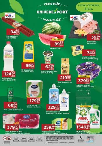 Univerexport katalog - 03.06.2022 - 09.06.2022.