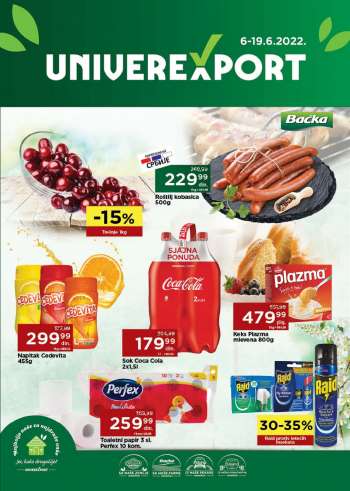 Univerexport katalog - 06.06.2022 - 19.06.2022.