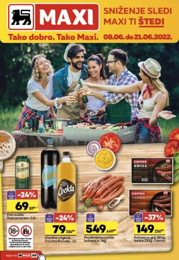 Maxi katalog - 08.06.2022 - 21.06.2022.