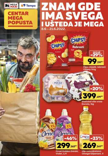Mega Maxi katalog - 08.06.2022 - 21.06.2022.