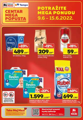 Mega Maxi katalog - 09.06.2022 - 15.06.2022.