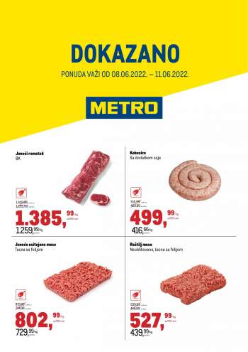 Metro katalog - 08.06.2022 - 11.06.2022.