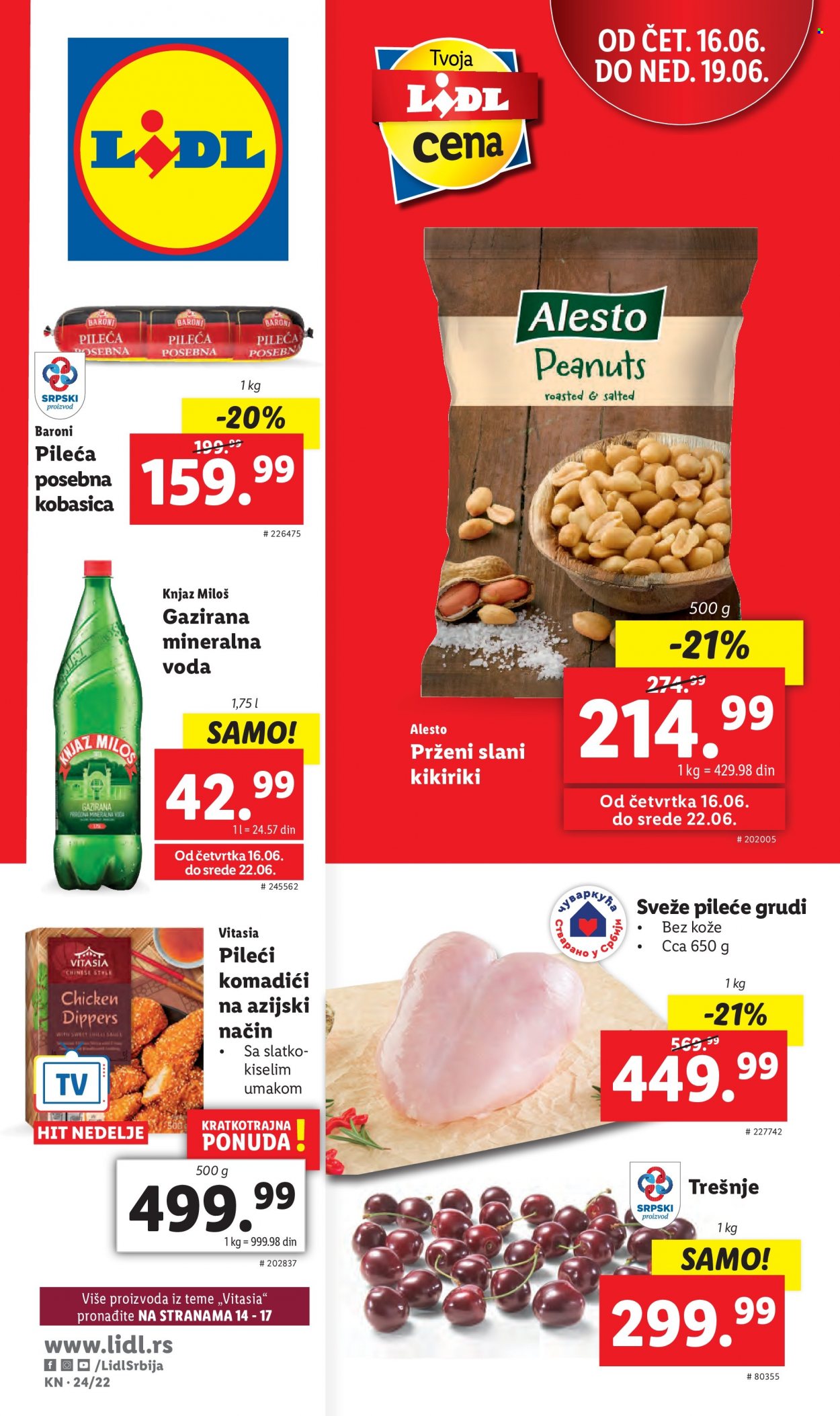 Lidl katalog - 16.06.2022 - 22.06.2022. Stranica 1