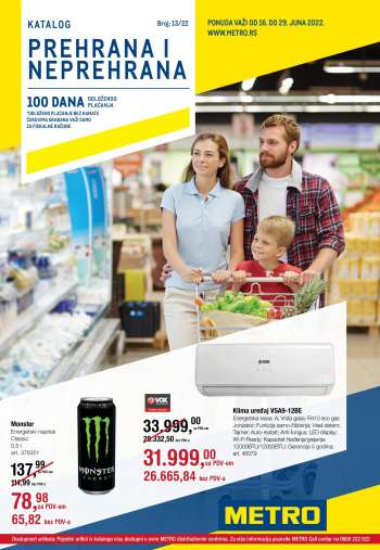 Metro katalog - 16.06.2022 - 29.06.2022.