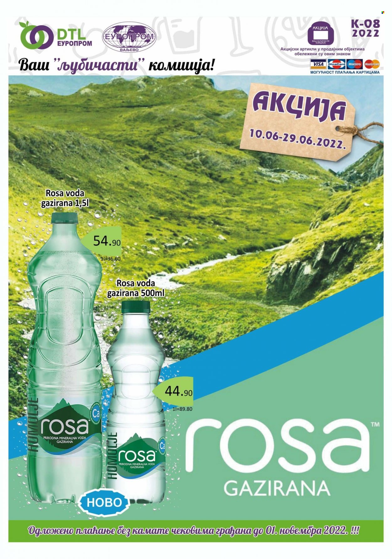 Europrom katalog - 10.06.2022 - 29.06.2022. Stranica 1